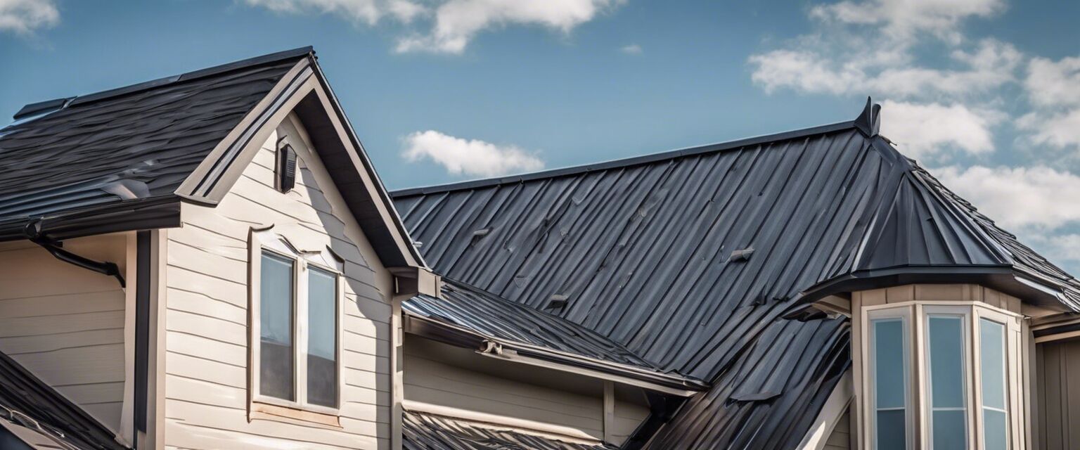 Metal roofing installation